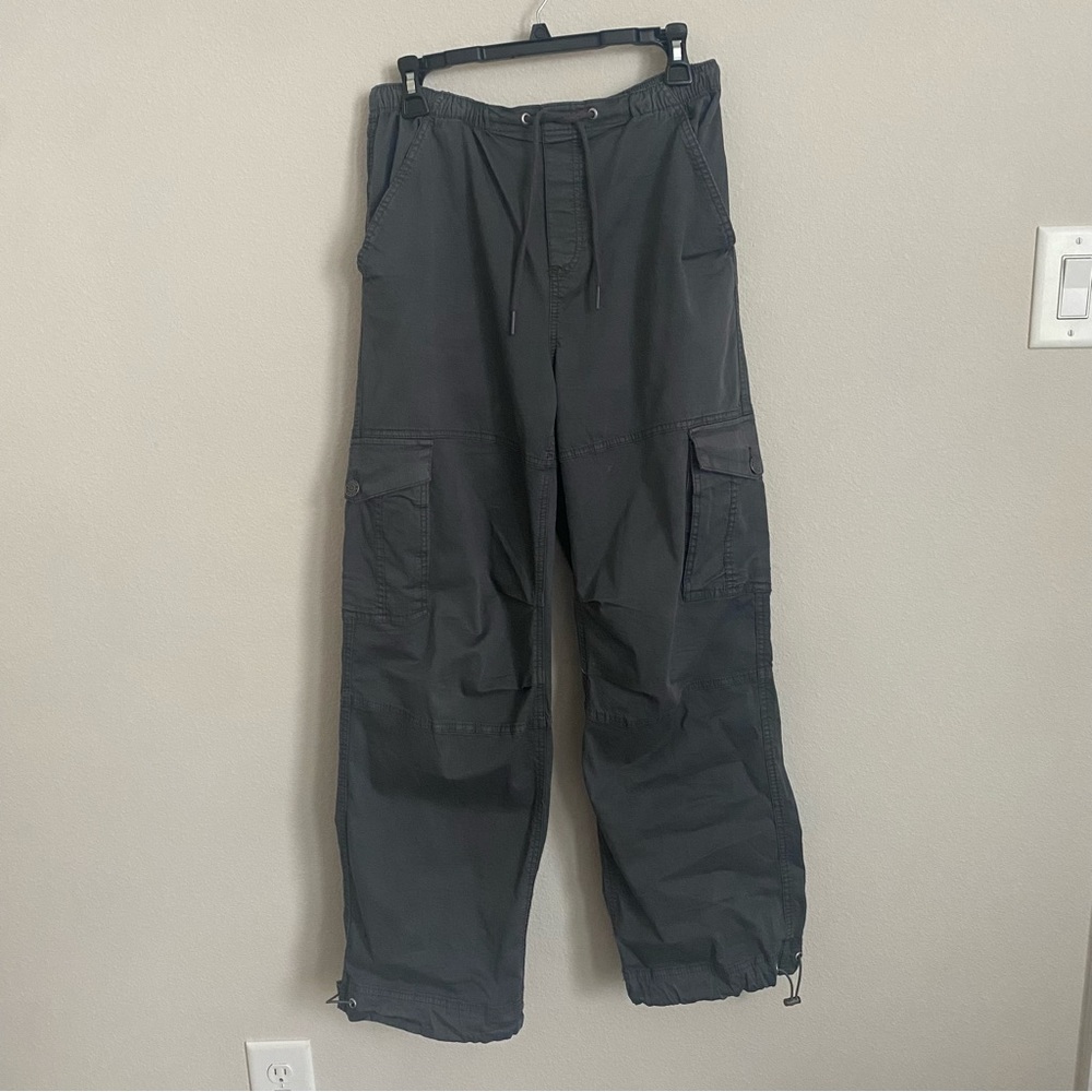 Gray Cargo Pants